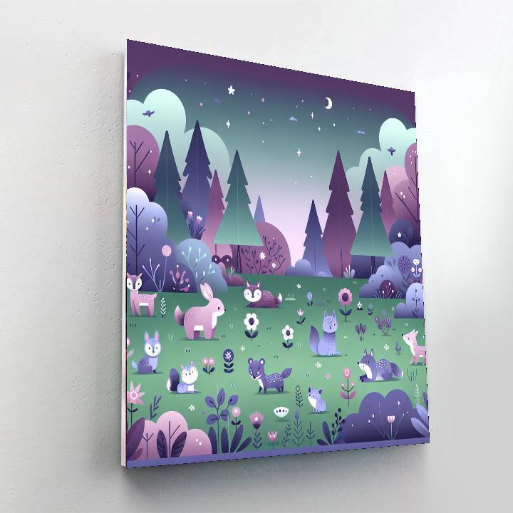 Magical Meadow Frolic Paint By Numbers Kits