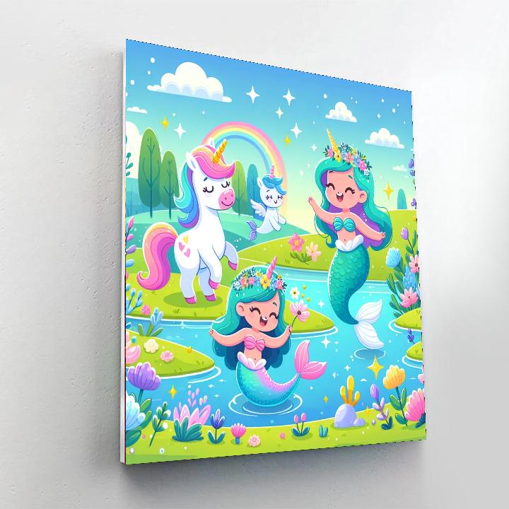 Mystical Creatures Unite Paint By Number