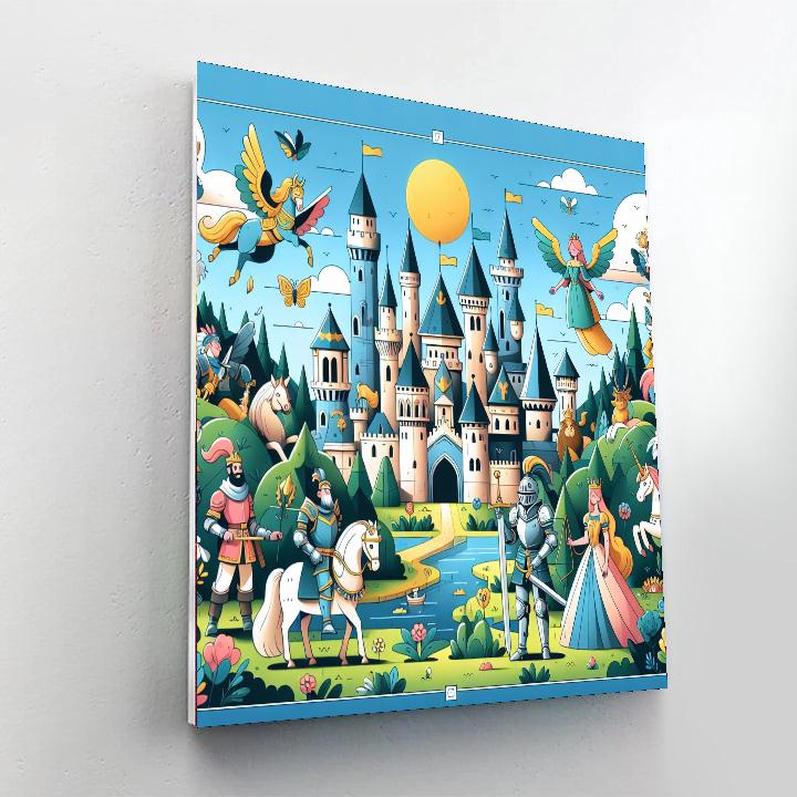 Fantasy Fairytale Adventures Paint By Numbers