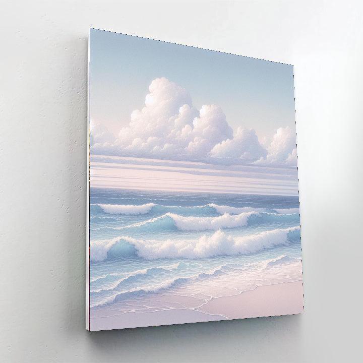 Soothing Ocean Horizon Numbered Painting Kits