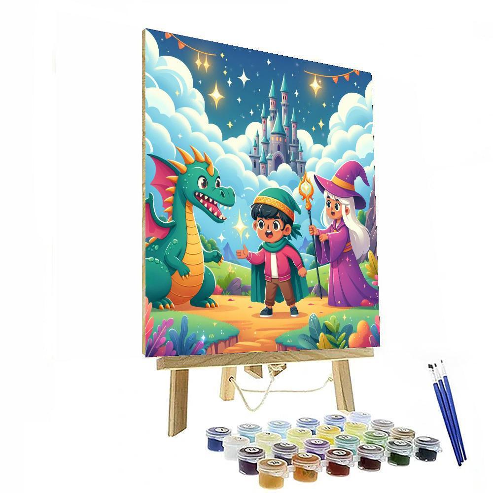 Fantasy Adventure Realm Painting Number Kit