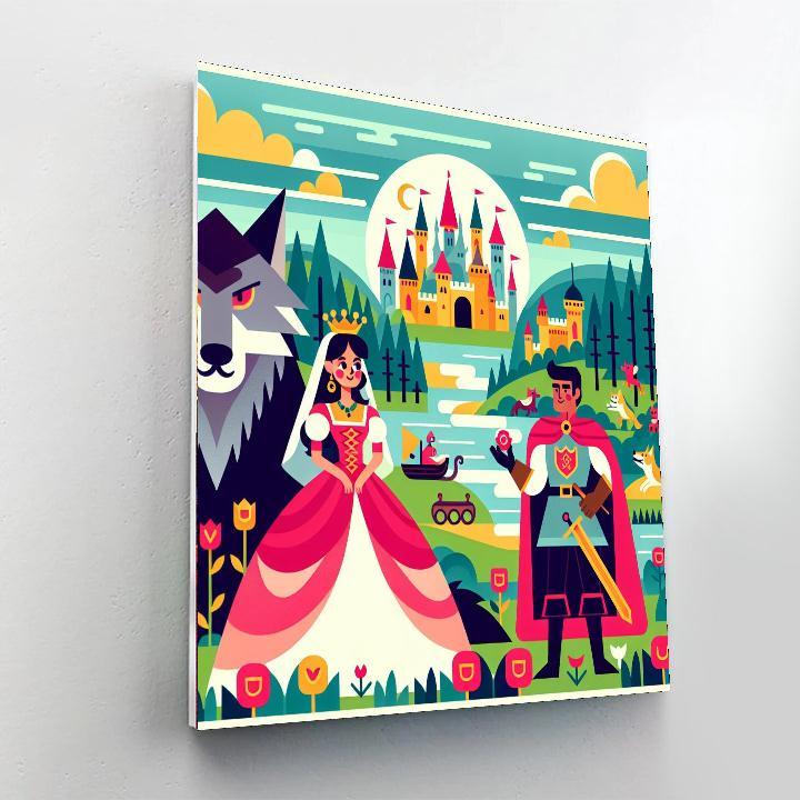 Storybook Land Adventure Paint By Color