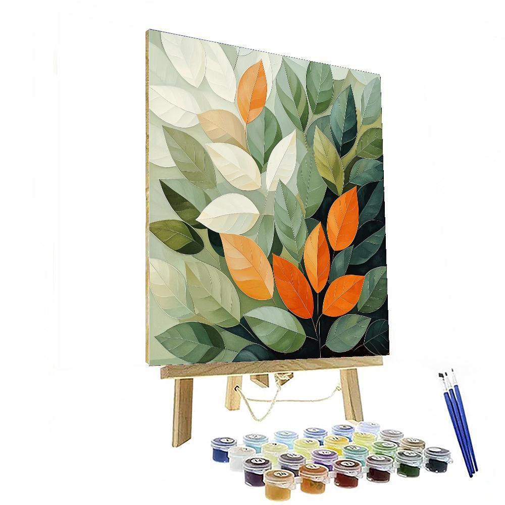 Leonardo Da Vinci Inspired Veils Of Nature  Paint By Number