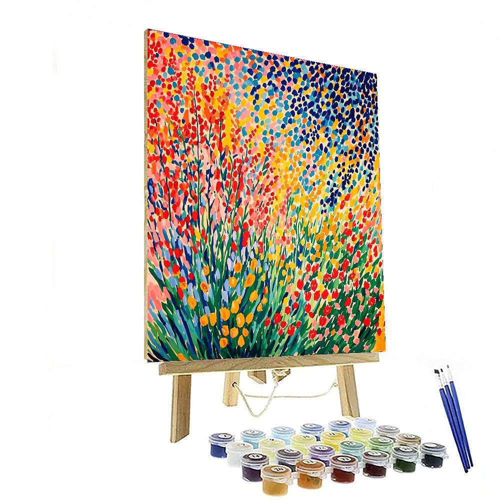 Henri Matisse Inspired Radiant Meadows  Paint By Numbers