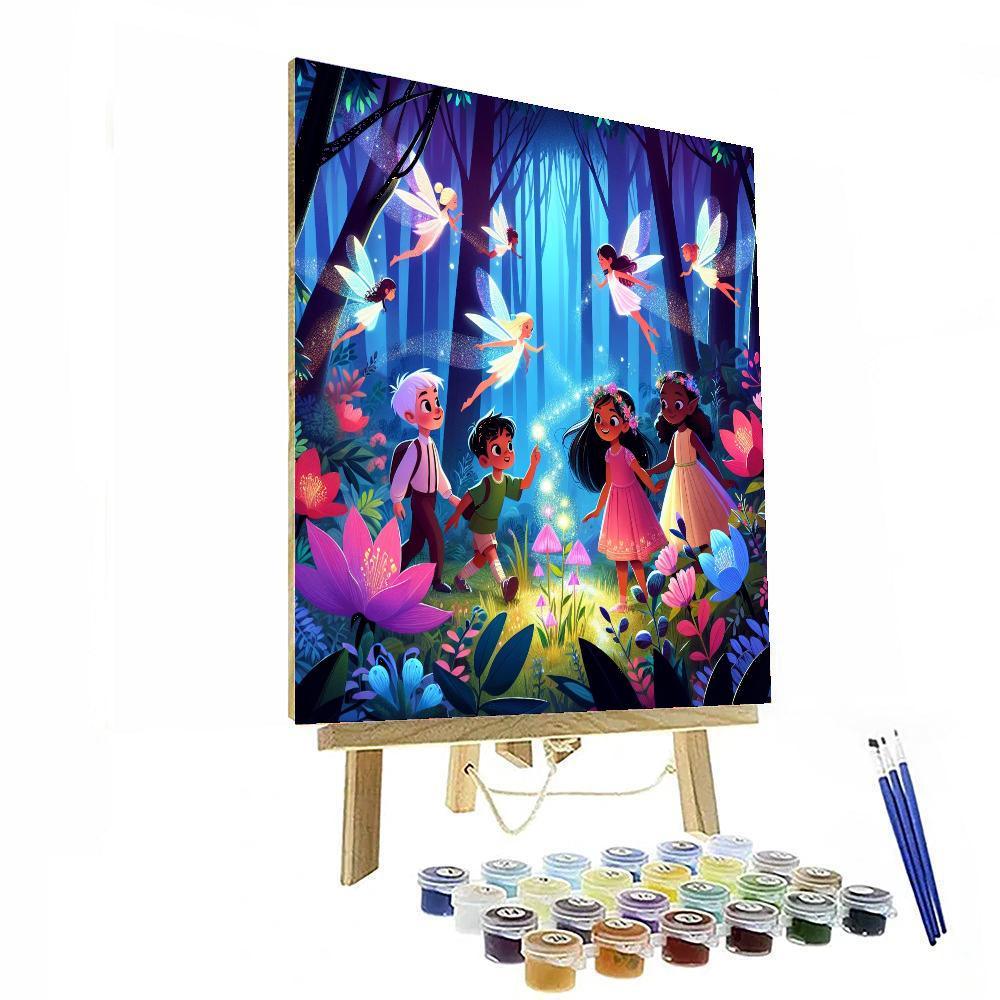 Forest Magic Mysteries Painting By Numbers Kit
