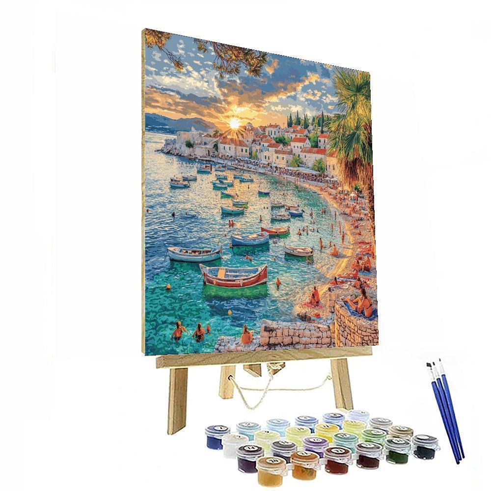 Hvar Town - Croatia Paint By Number