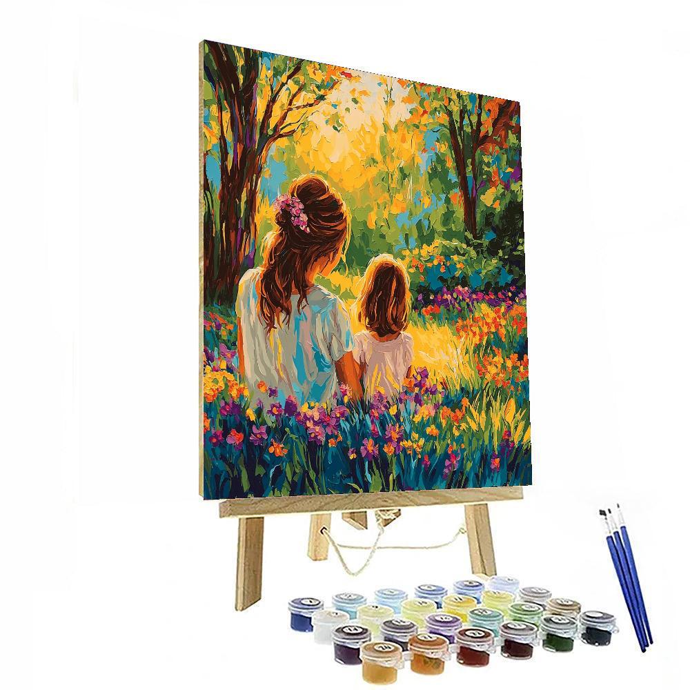 Mommy's Garden Of Memories Paint By Number
