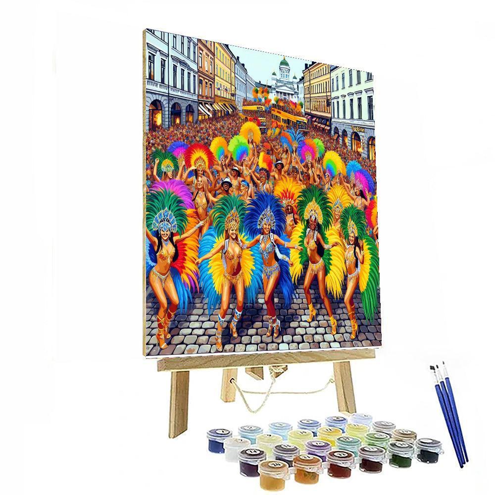 Helsinki Samba Carnival - Finland Numbered Painting Kits
