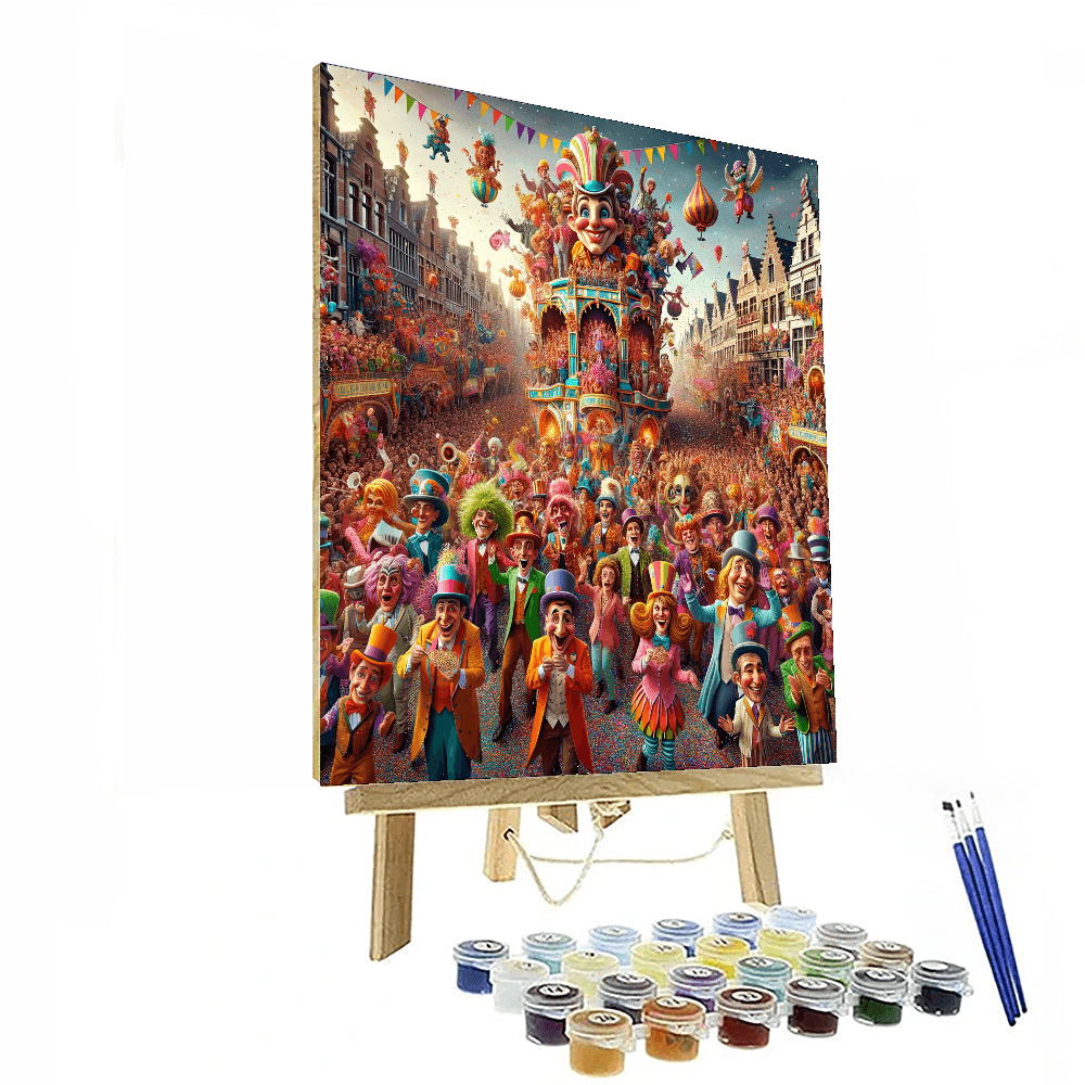 Carnival Of Aalst - Belgium Paint By Number