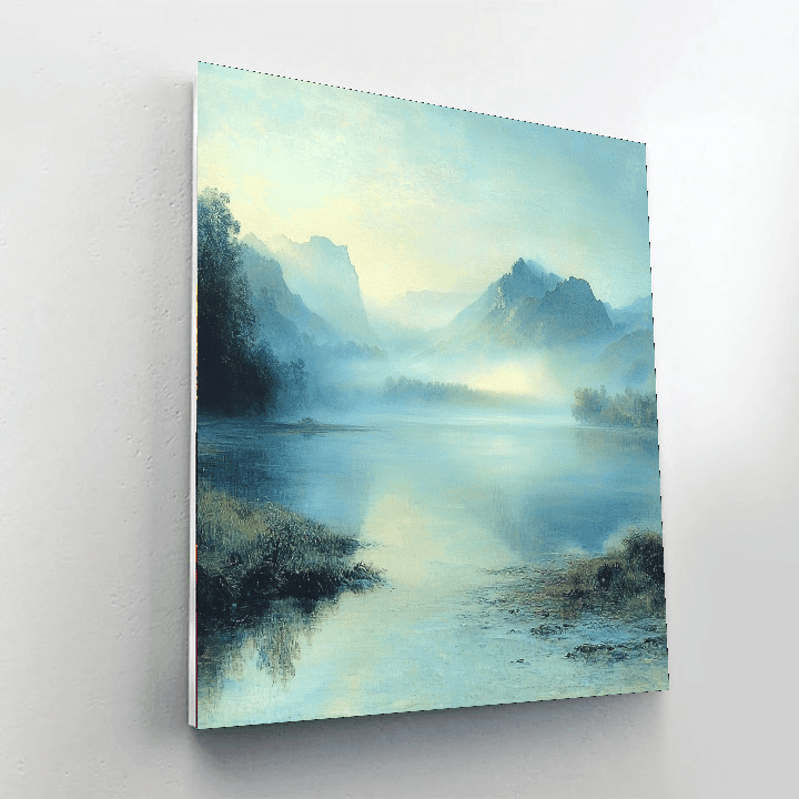 J.M.W. Turner Inspired Morning Mist  Painting By Numbers Kit