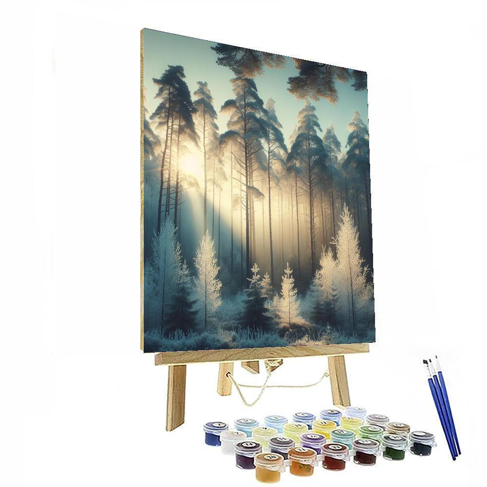 Glistening Pines Numbered Painting Kits