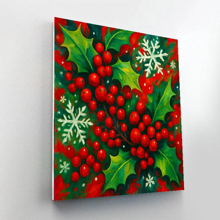 Yuletide Joy Paint By Numbers Art