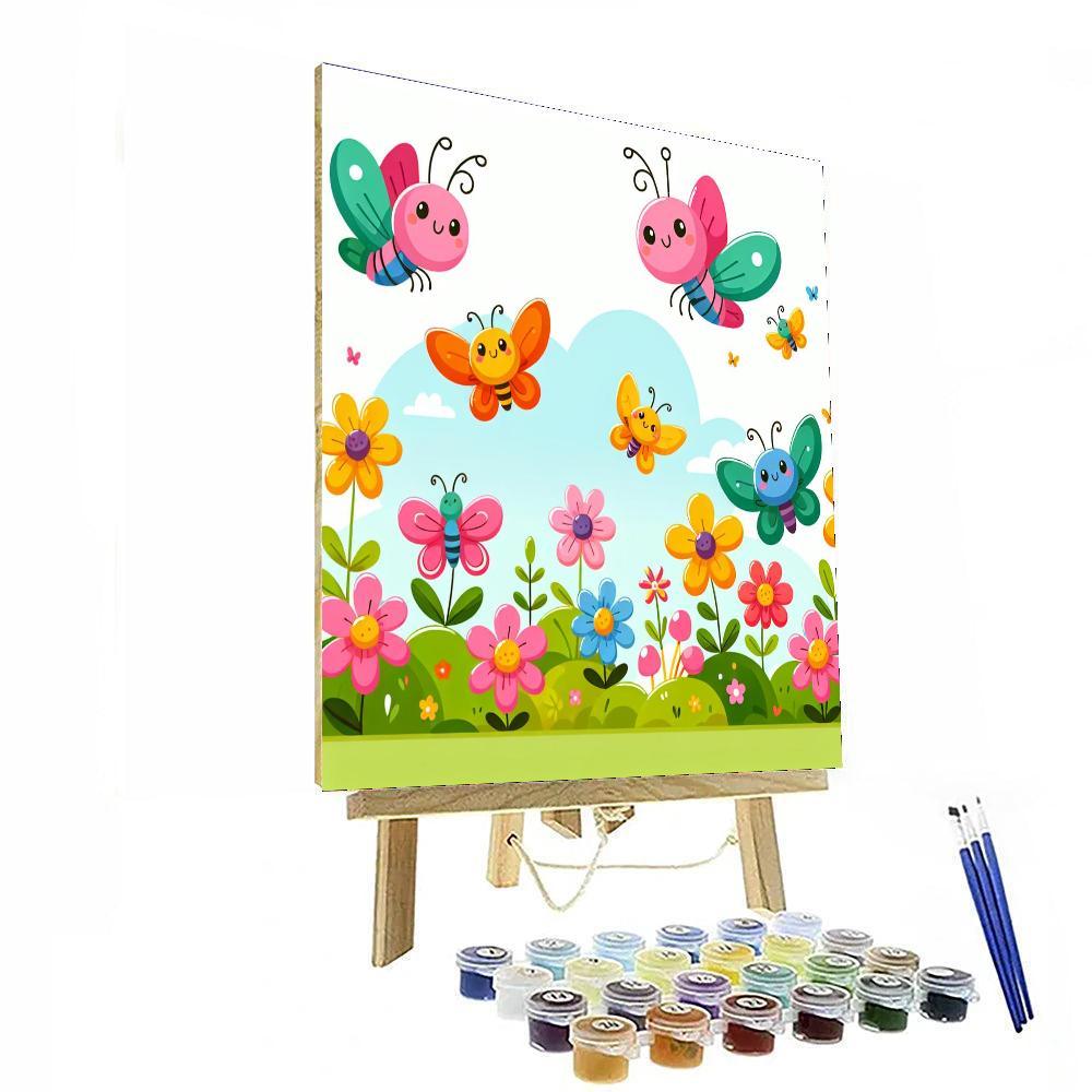 Magic Butterfly Garden Paint By Numbers Kits