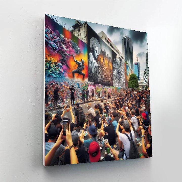 International Street Art Festival - France Numbered Painting Kits