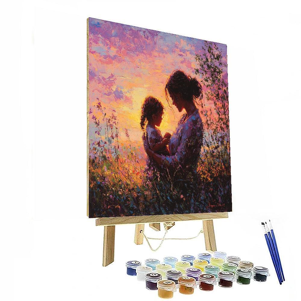Twilight Hues Of Love Numbered Painting Kits