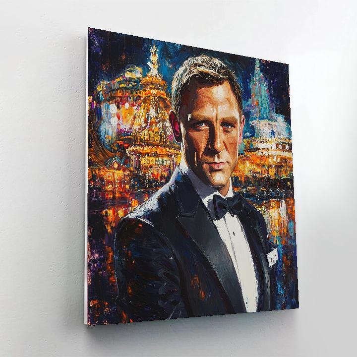 Daniel Craig: The Daring Legacy Of James Bond Paint By Color