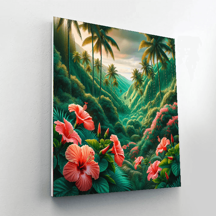 Hawaiian Tropic Escape Paint By Number