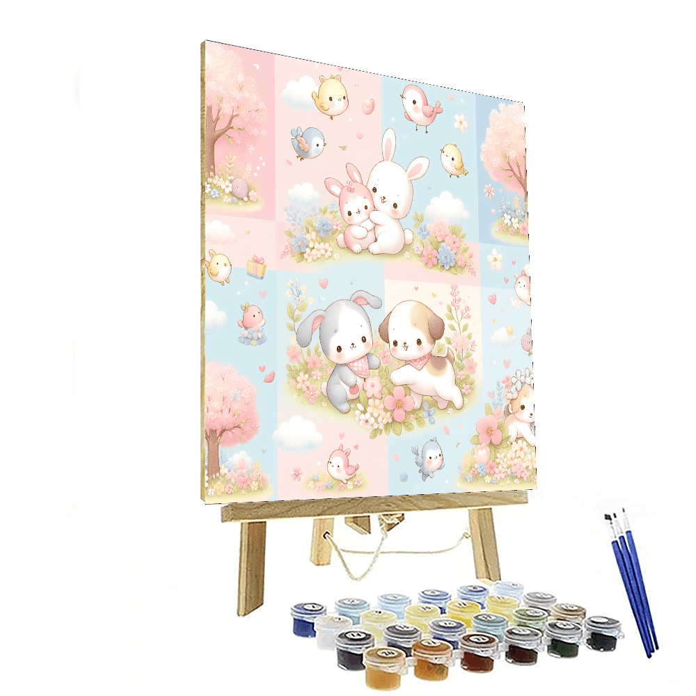 Cute Critters Paint By Numbers