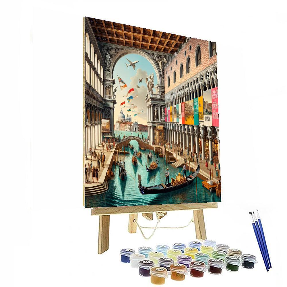 Venezia Biennale - Venice, Italy Numbered Painting Kits