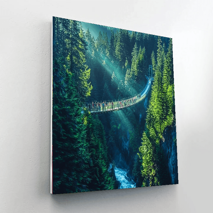 Capilano Suspension Bridge Park - Vancouver Numbered Painting Kits