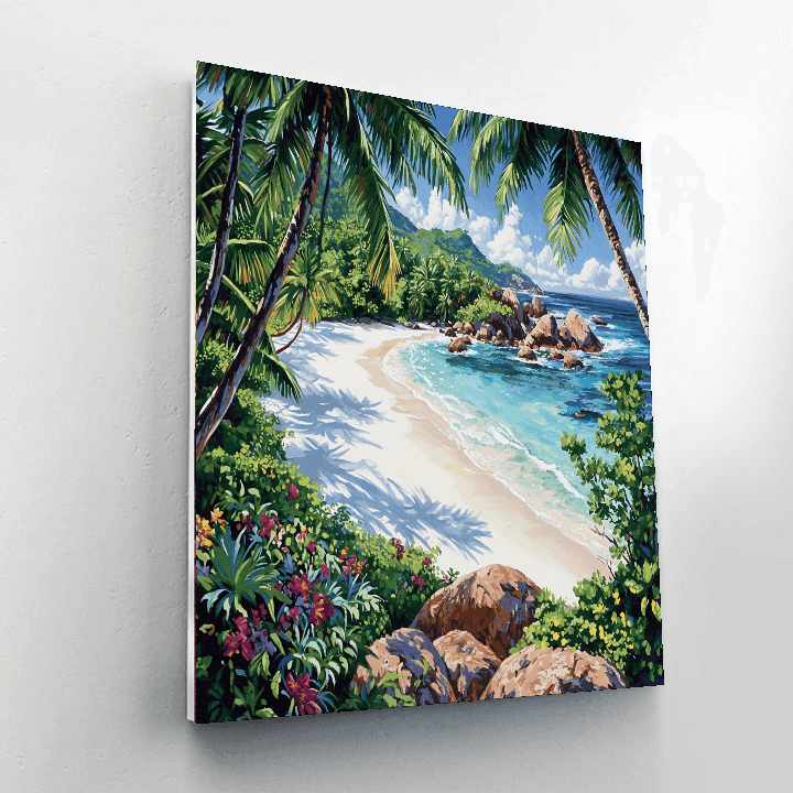 The Seychelles Beaches Paint By Numbers Kits