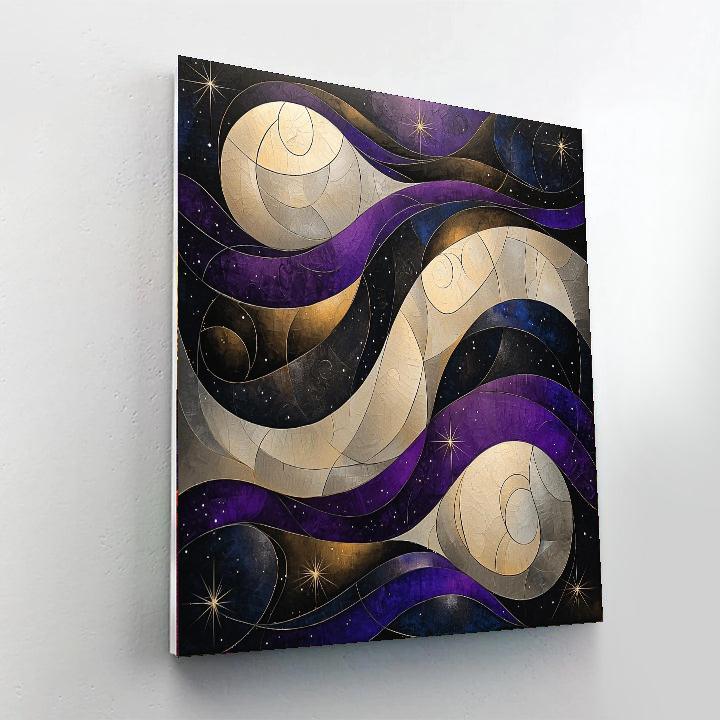 Michelangelo Inspired Harmony Of Cosmos  Paint By Numbers Kits