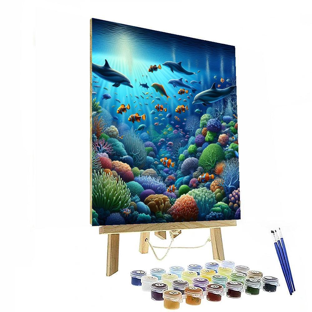 Carnival Of Colors Under The Sea Painting By Numbers Kit