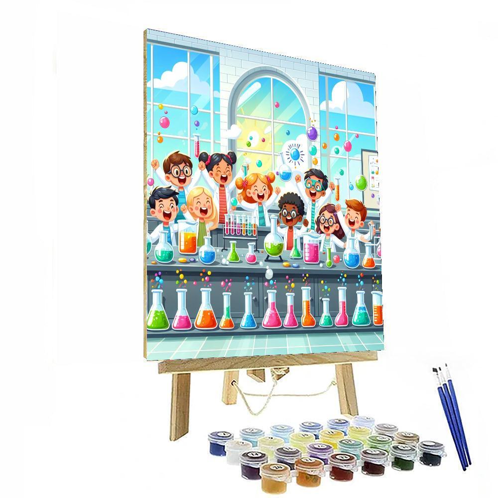 Magical Science Lab Paint By Number