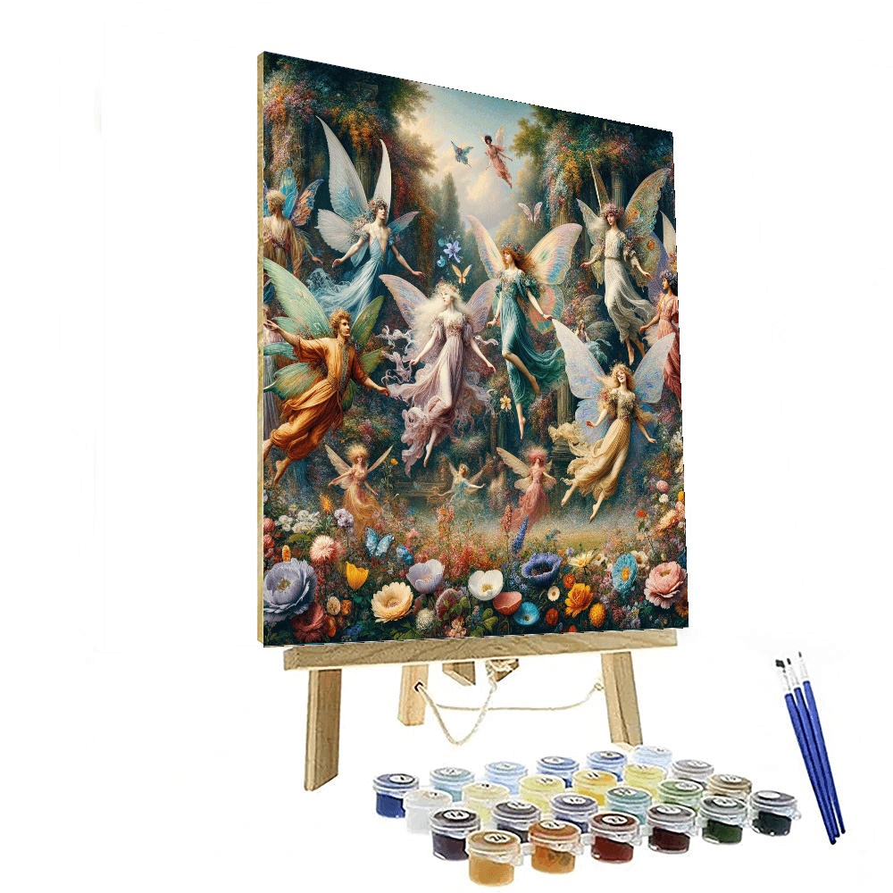 Ethereal Fairies Painting Number Kit