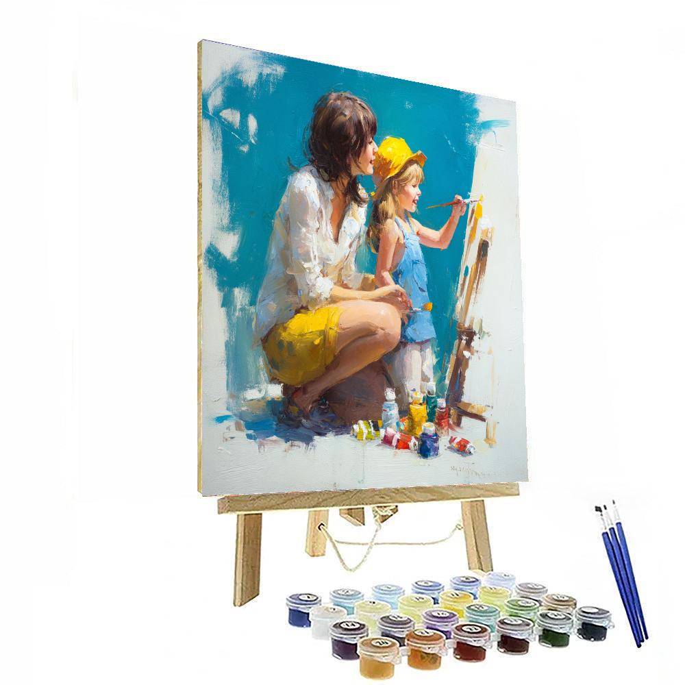 A Day Of Joy And Creativity DIY Paint By Numbers