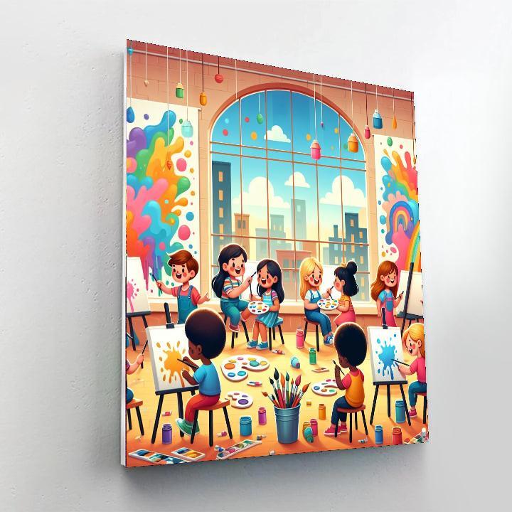 Little Artist's Studio Paint By Numbers