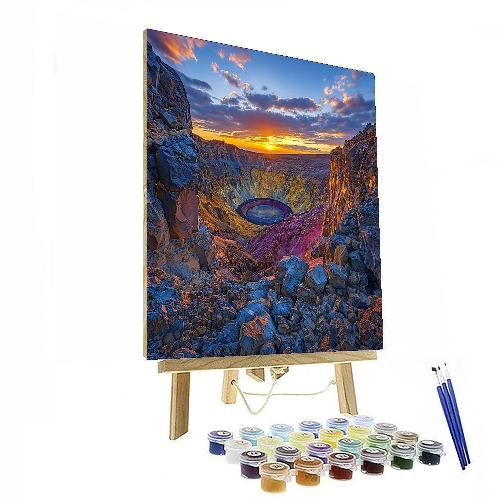 Haleakalā National Park - Hawaii Numbered Painting Kits