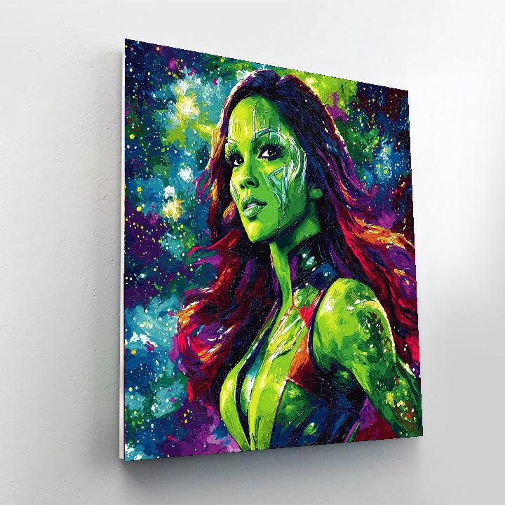 Zoe Saldana: Embracing Galactic Adventures And Bold Performances Paint By Color