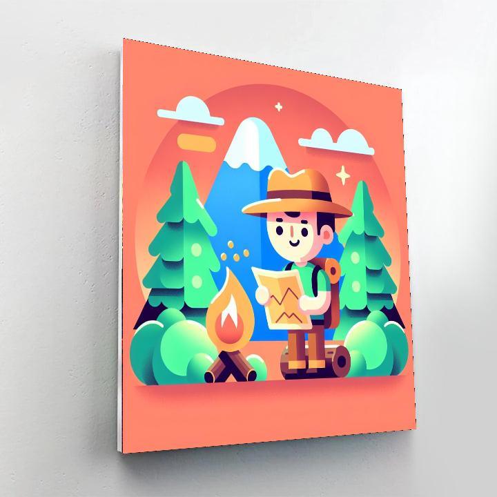 Little Explorer DIY Paint By Numbers