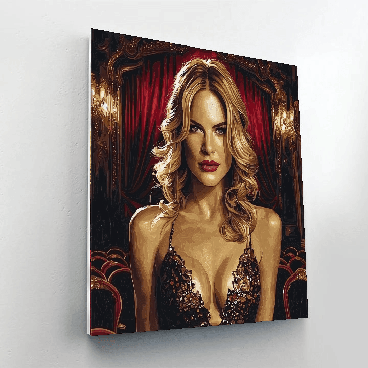 Nicole Kidman: Elegance In The Theatre Of Dreams Paint By Numbers Kits