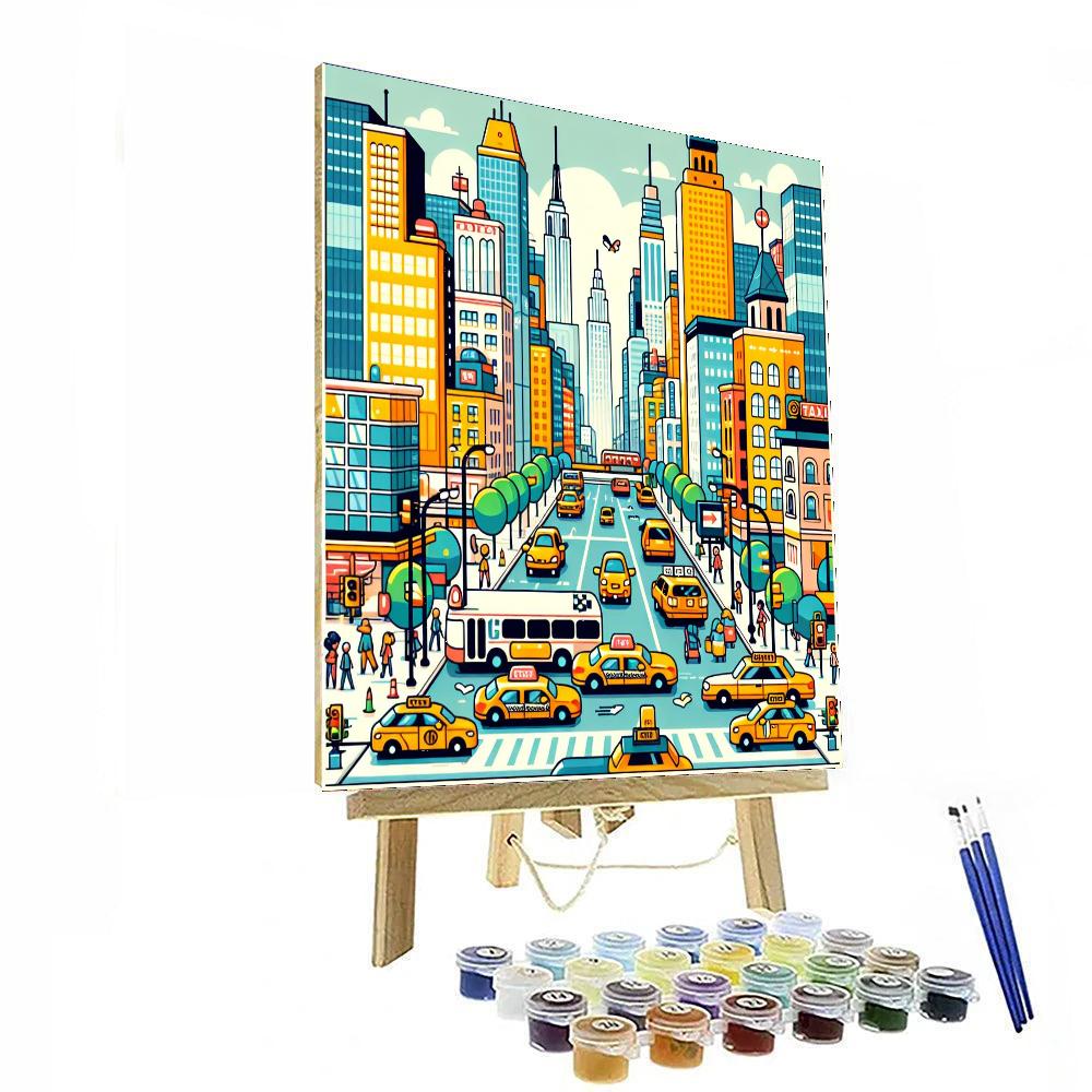 City Explorer Adventure Paint By Number