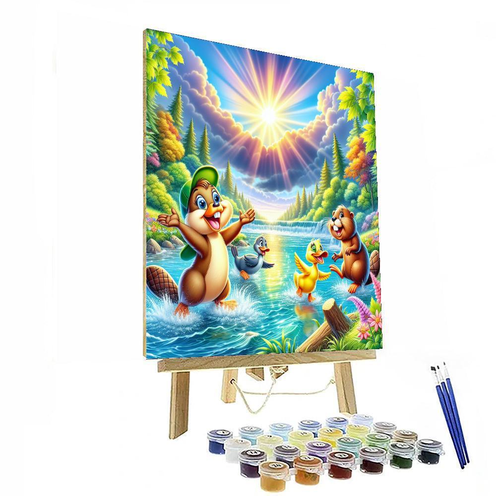 Enchanted Riverbank Numbered Painting Kits