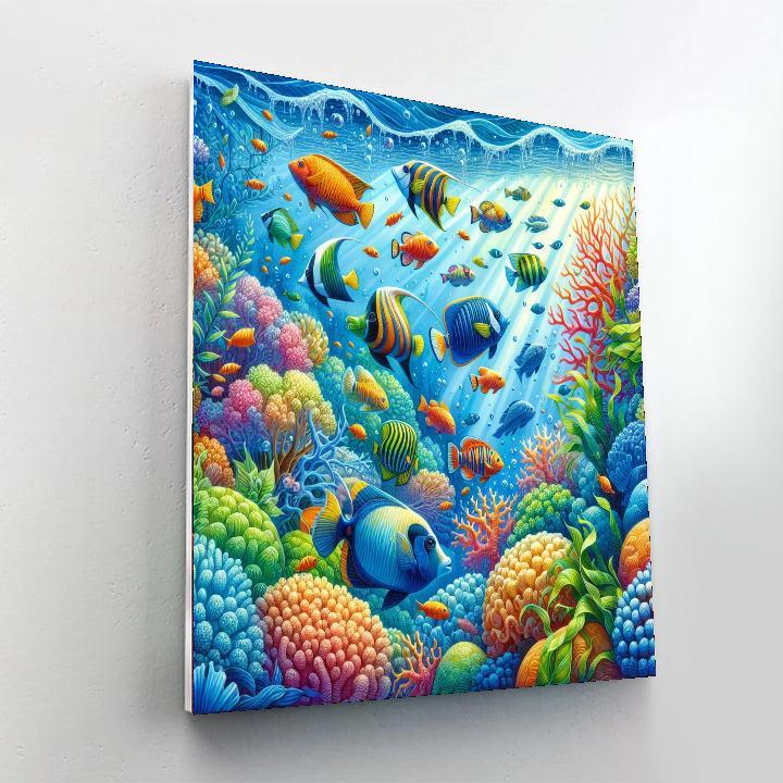 Mystical Ocean Treasures Numbered Painting Kits