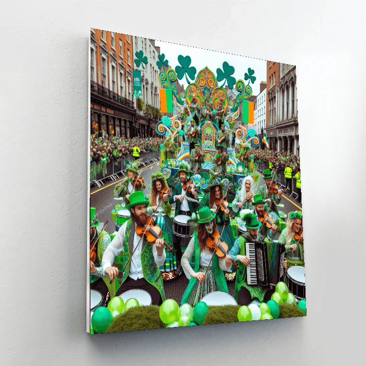 St. Patrick's Festival - Dublin, Ireland Painting By Numbers Kit