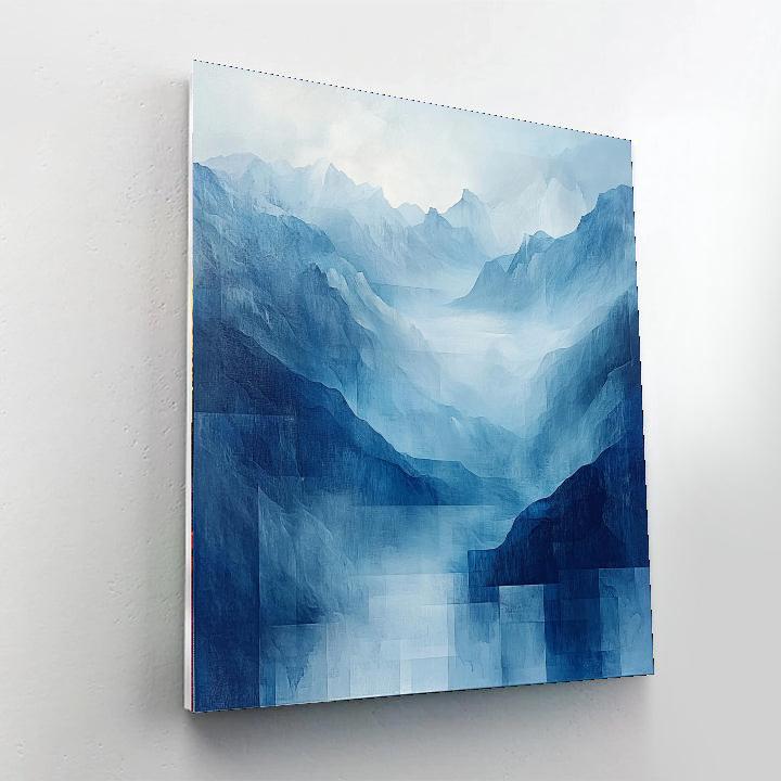 Paul Cézanne Inspired Mystical Mountain Veils  Paint By Numbers Kits