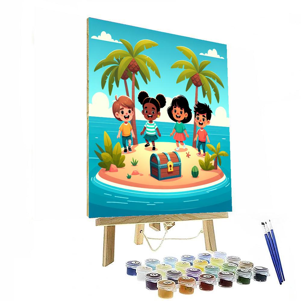 Treasure Island Tides Painting Number Kit