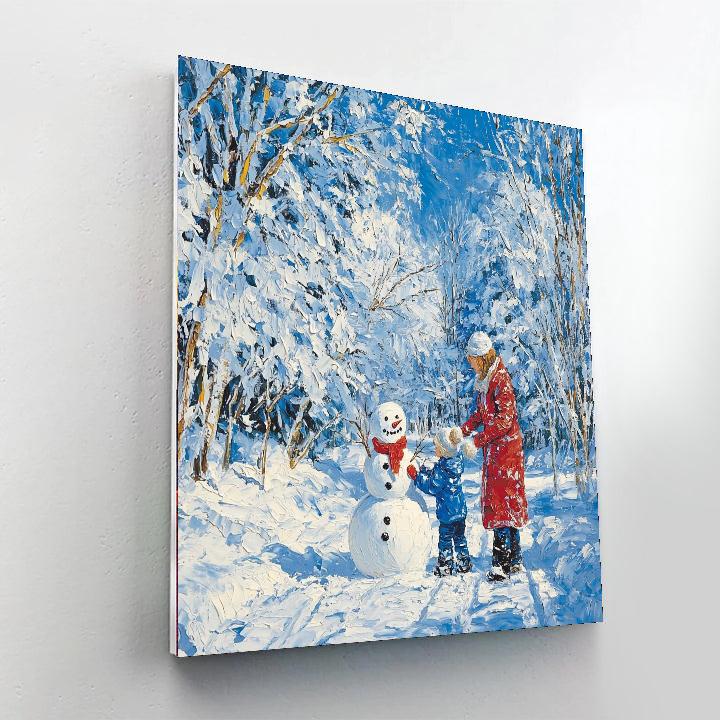 Winter Wonderland Together Paint By Numbers