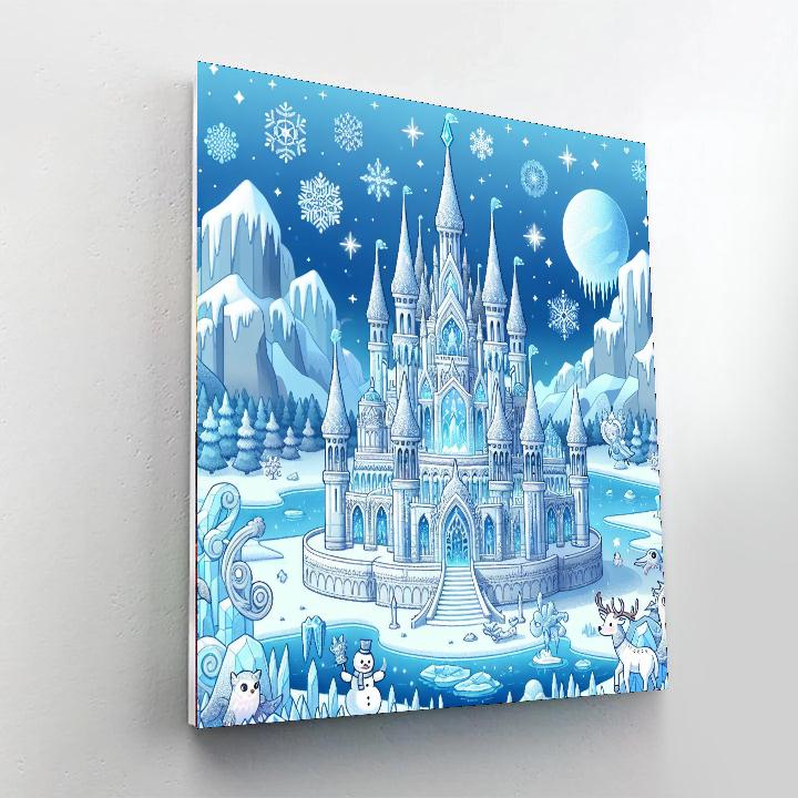Ice Palace Adventure Paint By Number