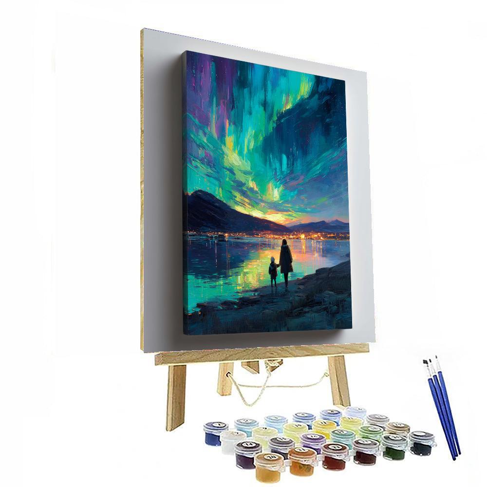 The Mother's Light Painting Number Kit