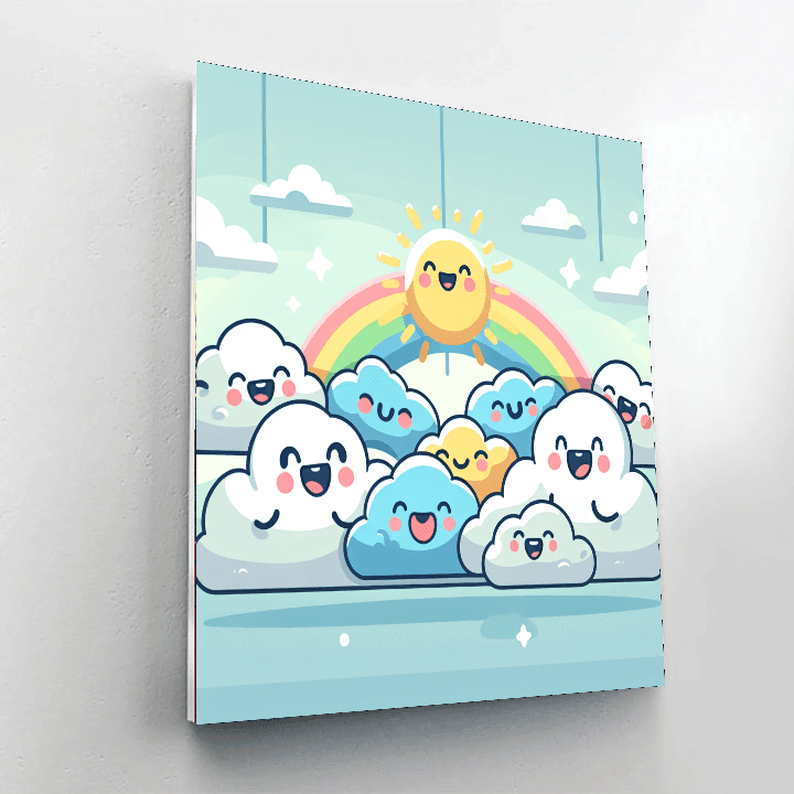 Creative Clouds Paint By Numbers Kits