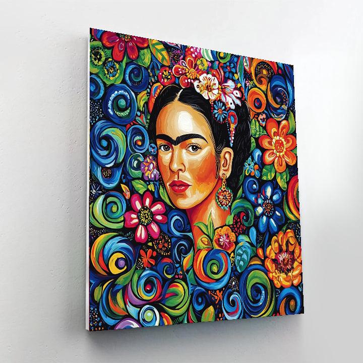 Frida Kahlo Inspired Cultural Revival  Painting Number Kit