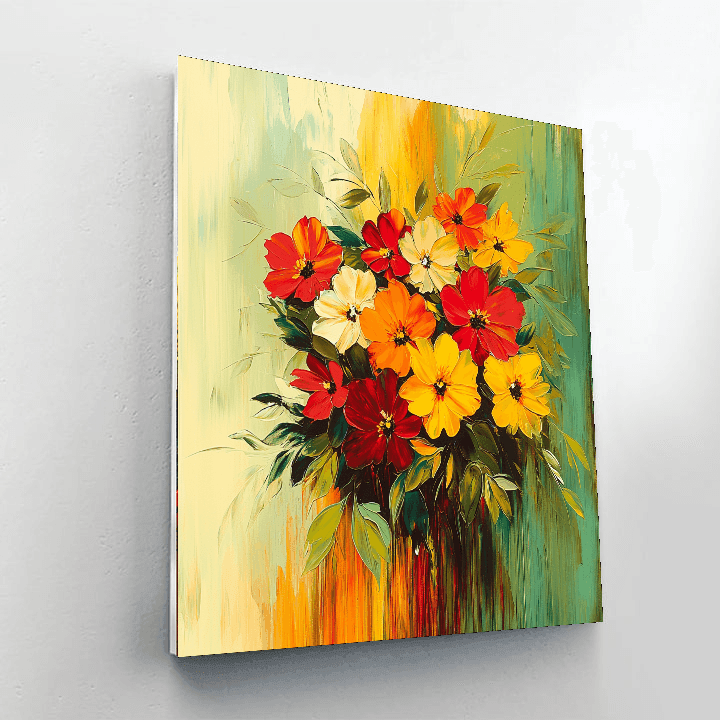 Frida Kahlo Inspired Dynamic Flora  Paint By Numbers Kits