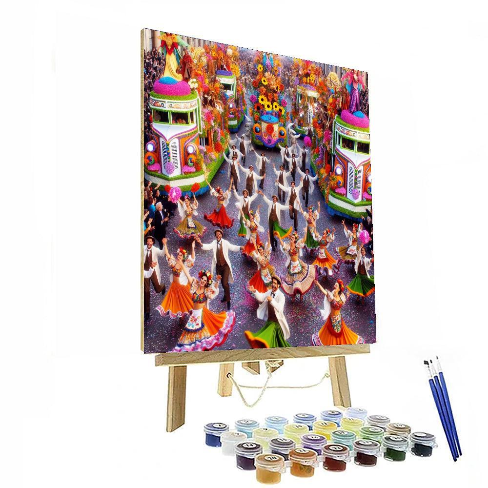 Fiesta De La Primavera - Chile Paint By Numbers