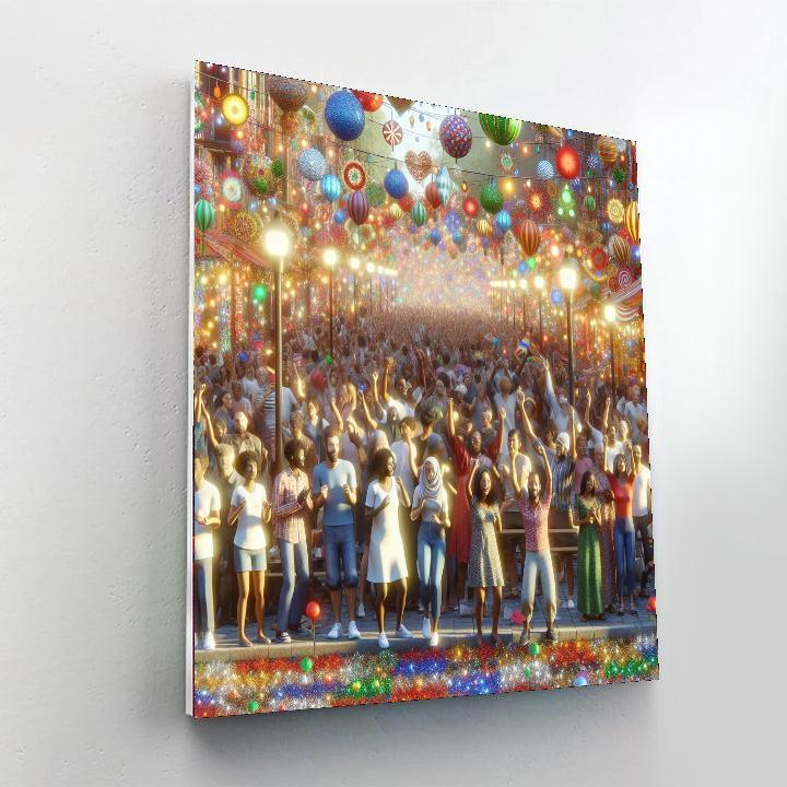 Festival Of Color Paint By Number