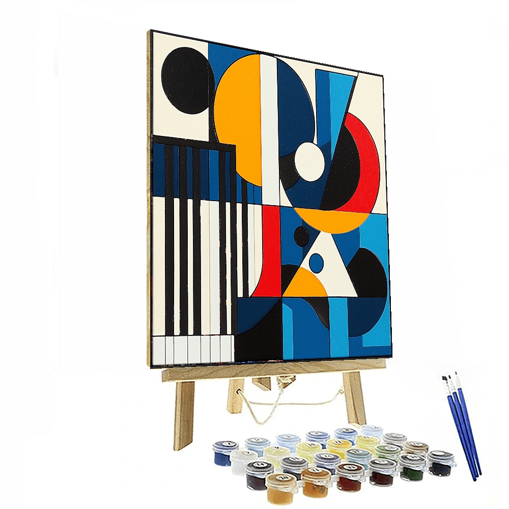 Pablo Picasso Inspired Picasso's Abstract Symphony  Painting By Numbers Kit